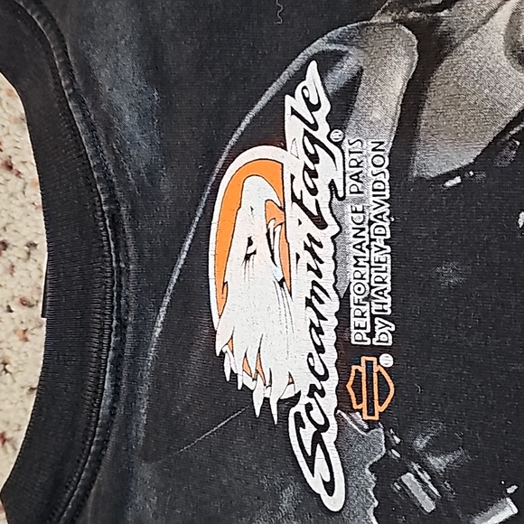 Harley Davidson All Over Print T-shirt - Picture 7 of 7